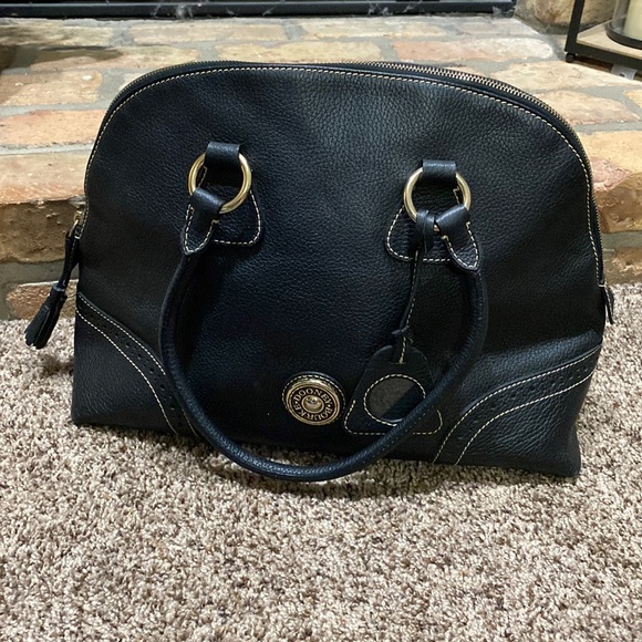 Dooney & Bourke Handbags - Dooney & Bourke Black medium Domed Satchel